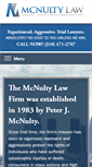 Mobile Screenshot of mcnultylaw.com
